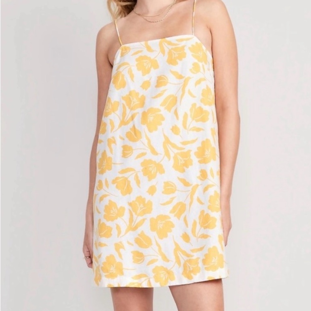 Yellow Floral Dress